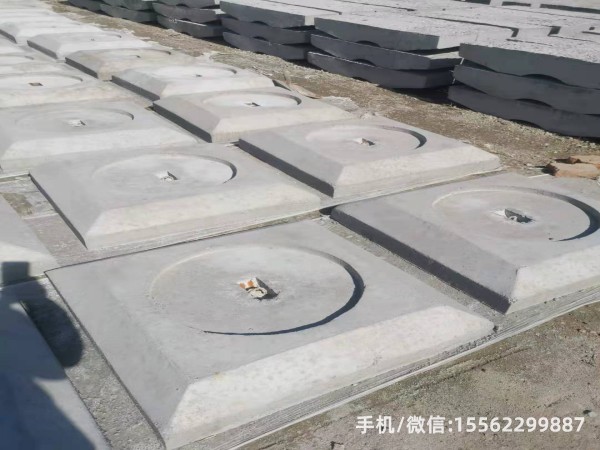 双塔1400×1400混凝土电杆底盘